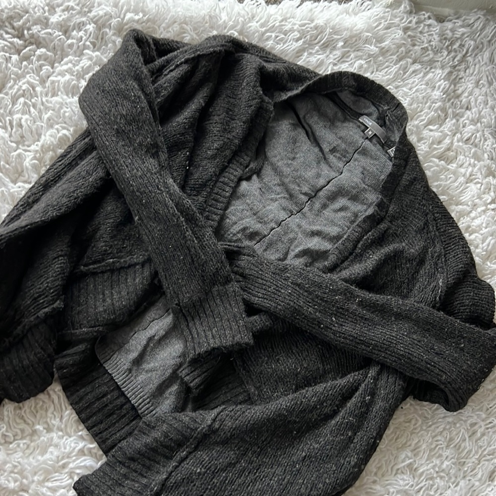 Vince Camuto draped waterfall cardigan